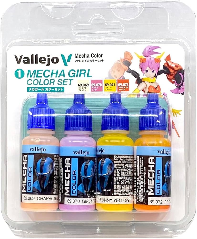 Amazon | ファレホ ファレホメカカラーセット 69991 メカガール カラー