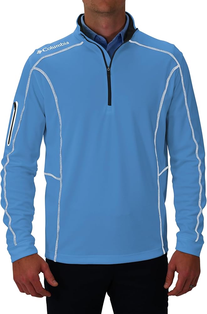 Columbia Men's OMNI WICK Shotgun 1/4 Zip Pullover Breathable Long