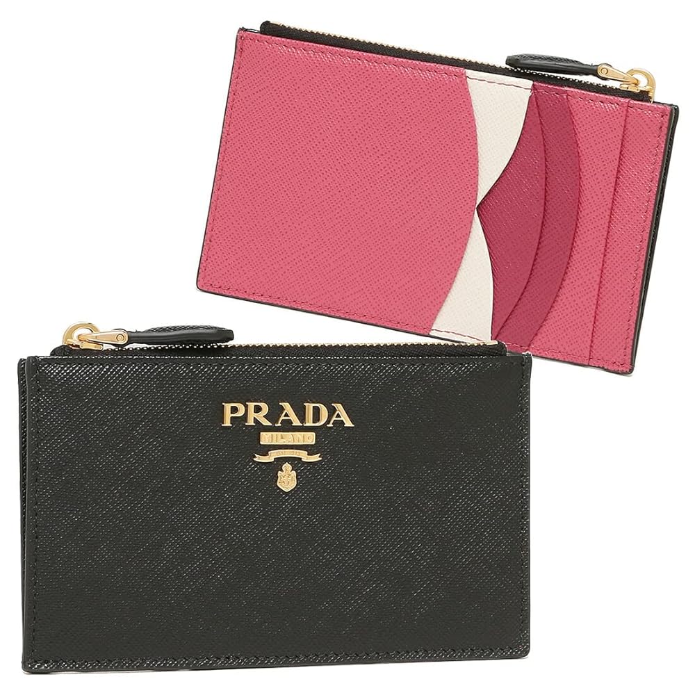 prada ジップ財布 カードケース 【公式通販】