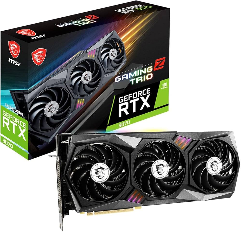 Amazon | MSI GeForce RTX 3070 GAMING Z TRIO 8G LHR グラフィックス
