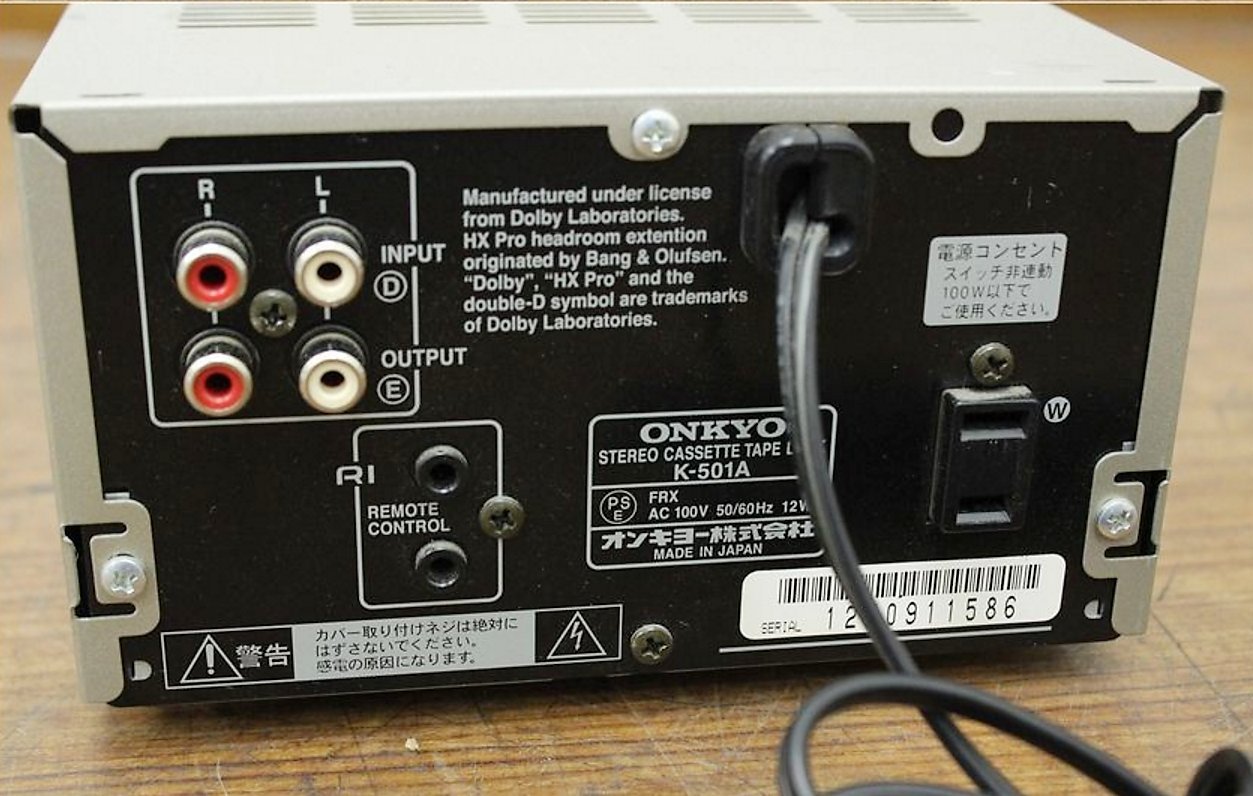 Amazon.co.jp: ONKYO INTEC155 カセットデッキ メタルテープ対応