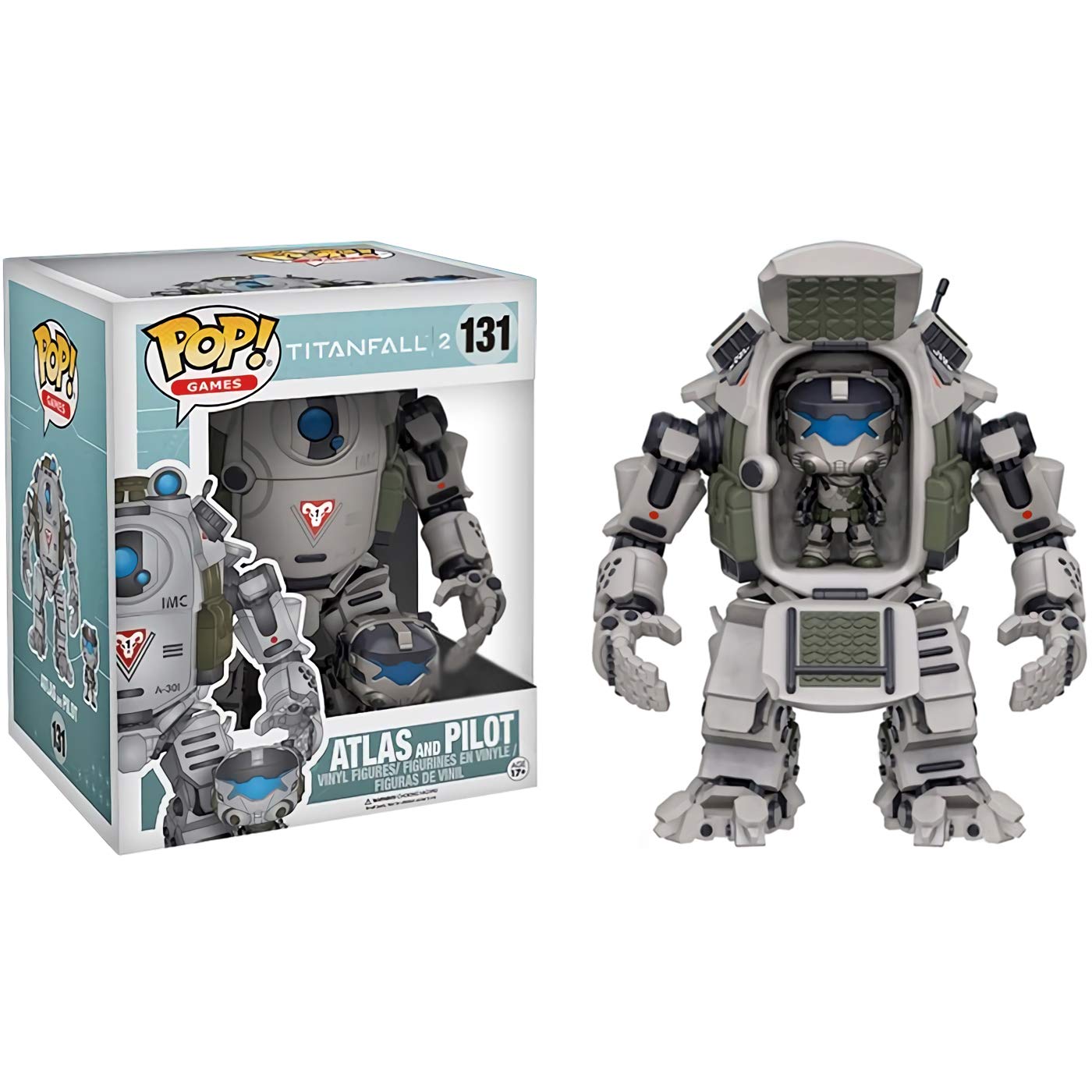 Amazon.com: Funko Atlas & Pilot: Titanfall 2 x Deluxe POP! Games