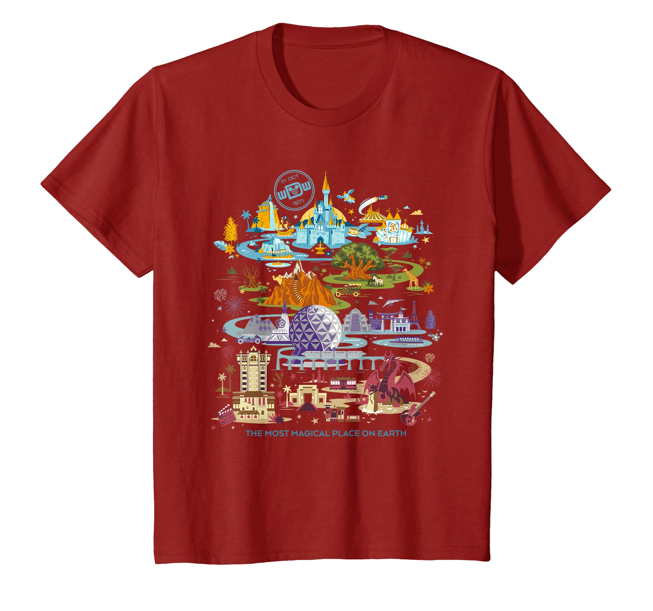 Amazon | ディズニーウォルトディズニーワールド50周年記念 Tシャツ