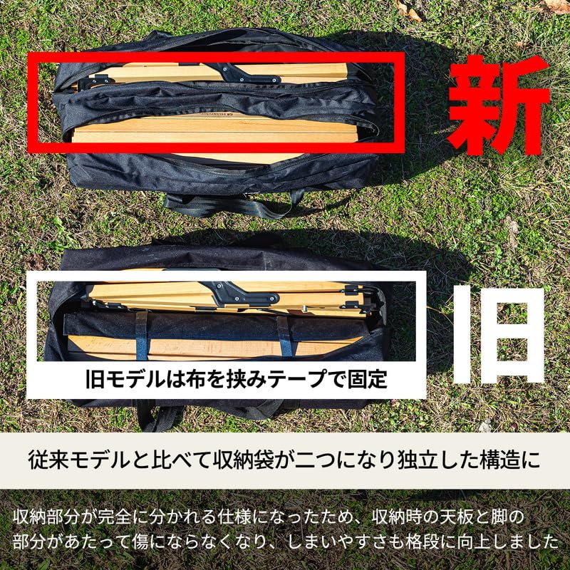 Amazon | Hilander(ハイランダー) ウッドロールトップテーブル 120