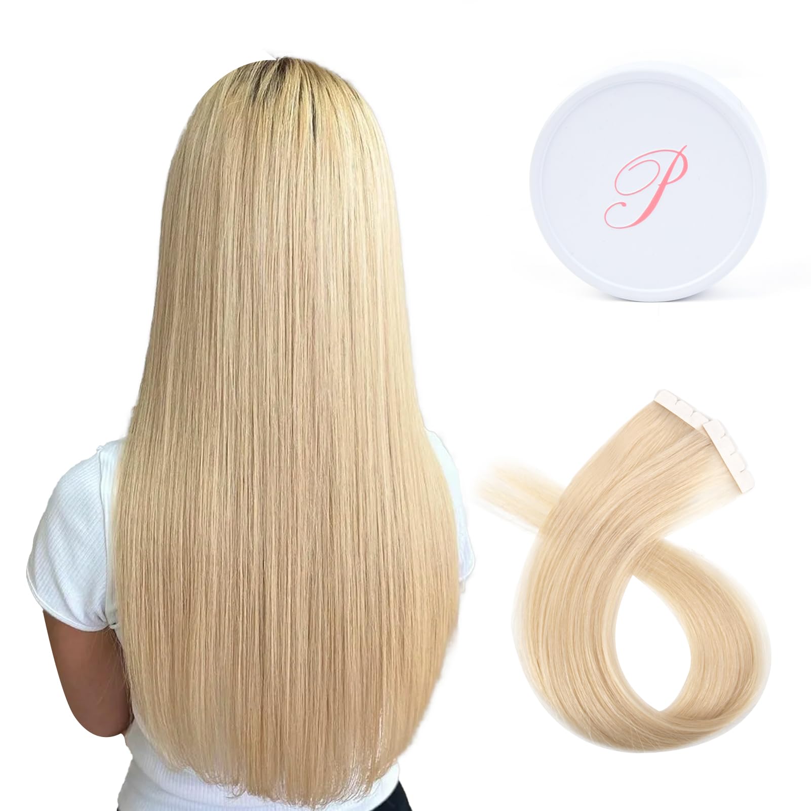 Amazon.co.jp: Paruks シールエクステ 人毛 エクステ シール ヘア