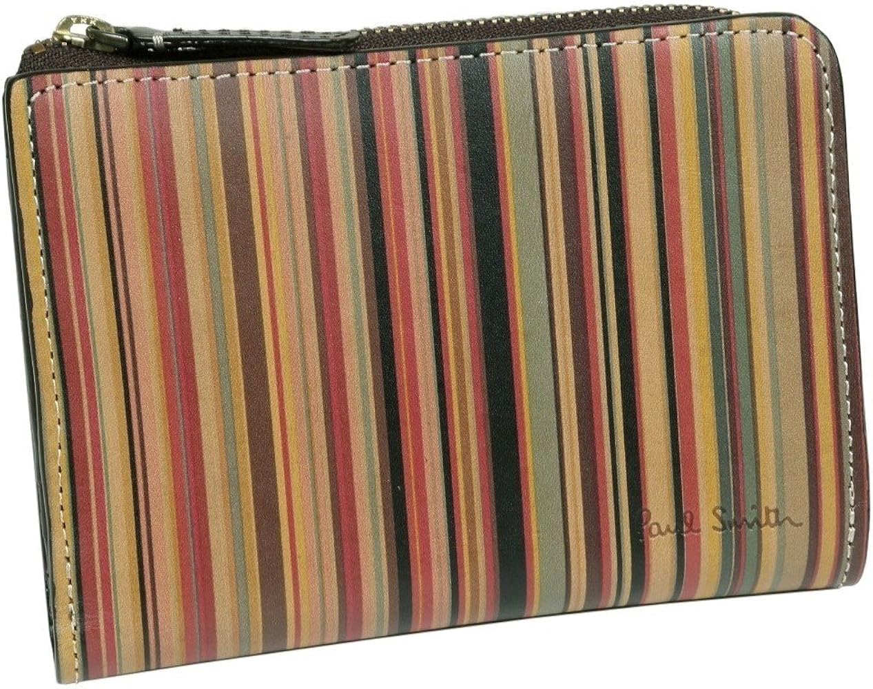 新品 ポールスミス 人気ヴィンテージマルチ ケース コンパクト財布