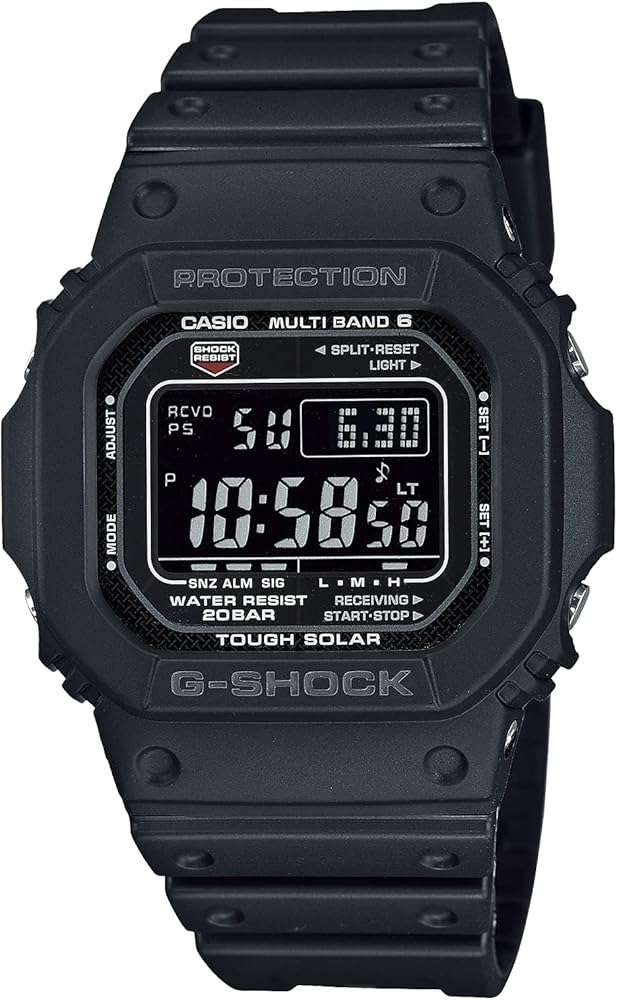 Amazon.com: CASIO G-Shock GW-M5610U-1BJF [20 ATM Water Resistant