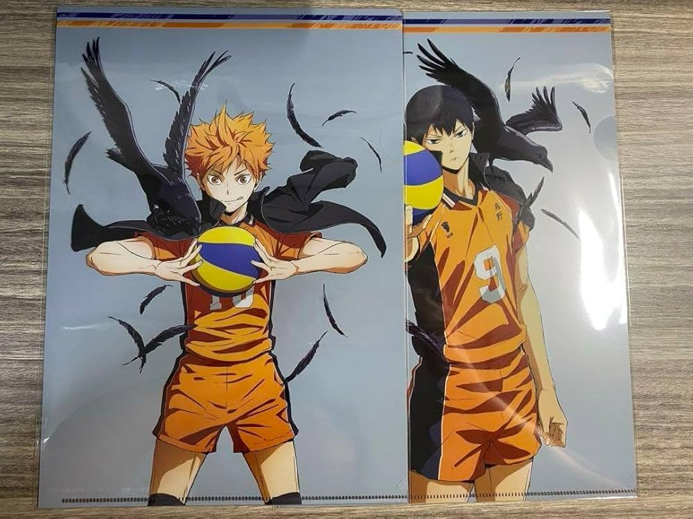 Amazon.co.jp: 日向翔陽 影山飛雄 ハイキュー 烏野 クリアファイル