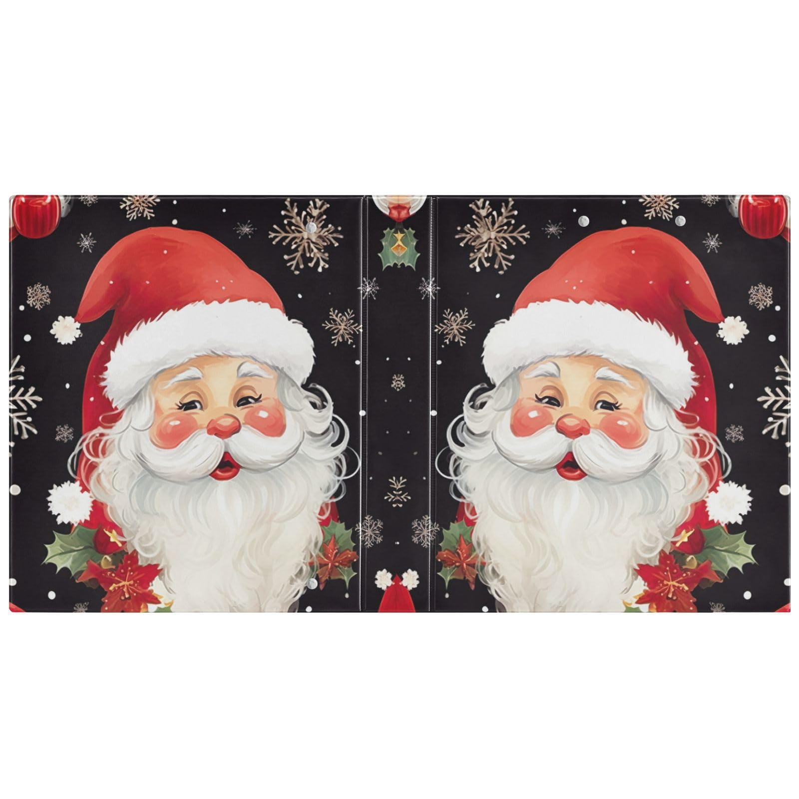 Amazon | UMIRIKO サンタクロース クリスマス 3リングバインダー 1.5