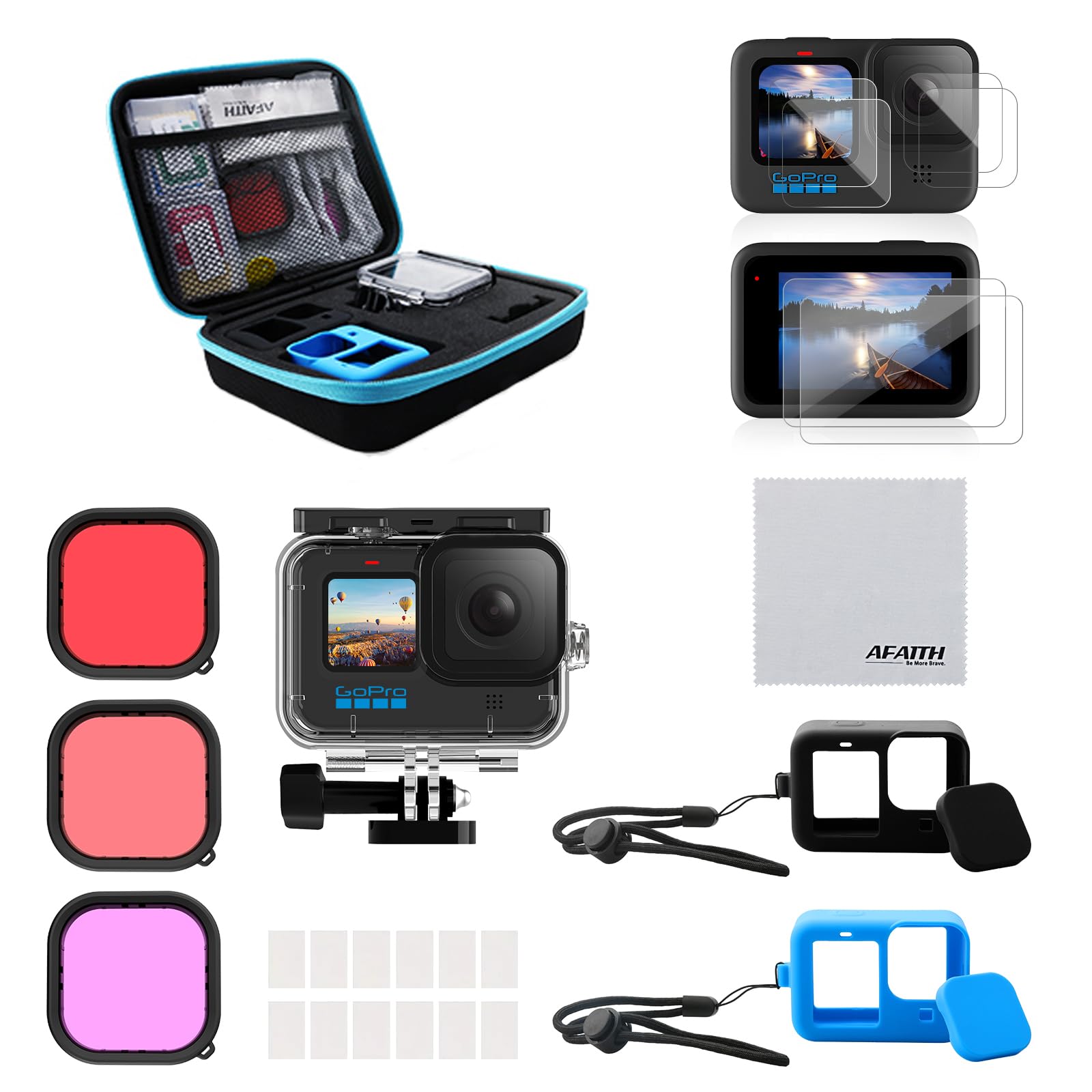 GoPro Hero 9 Black 本体 + アクセサリー 【公式通販】