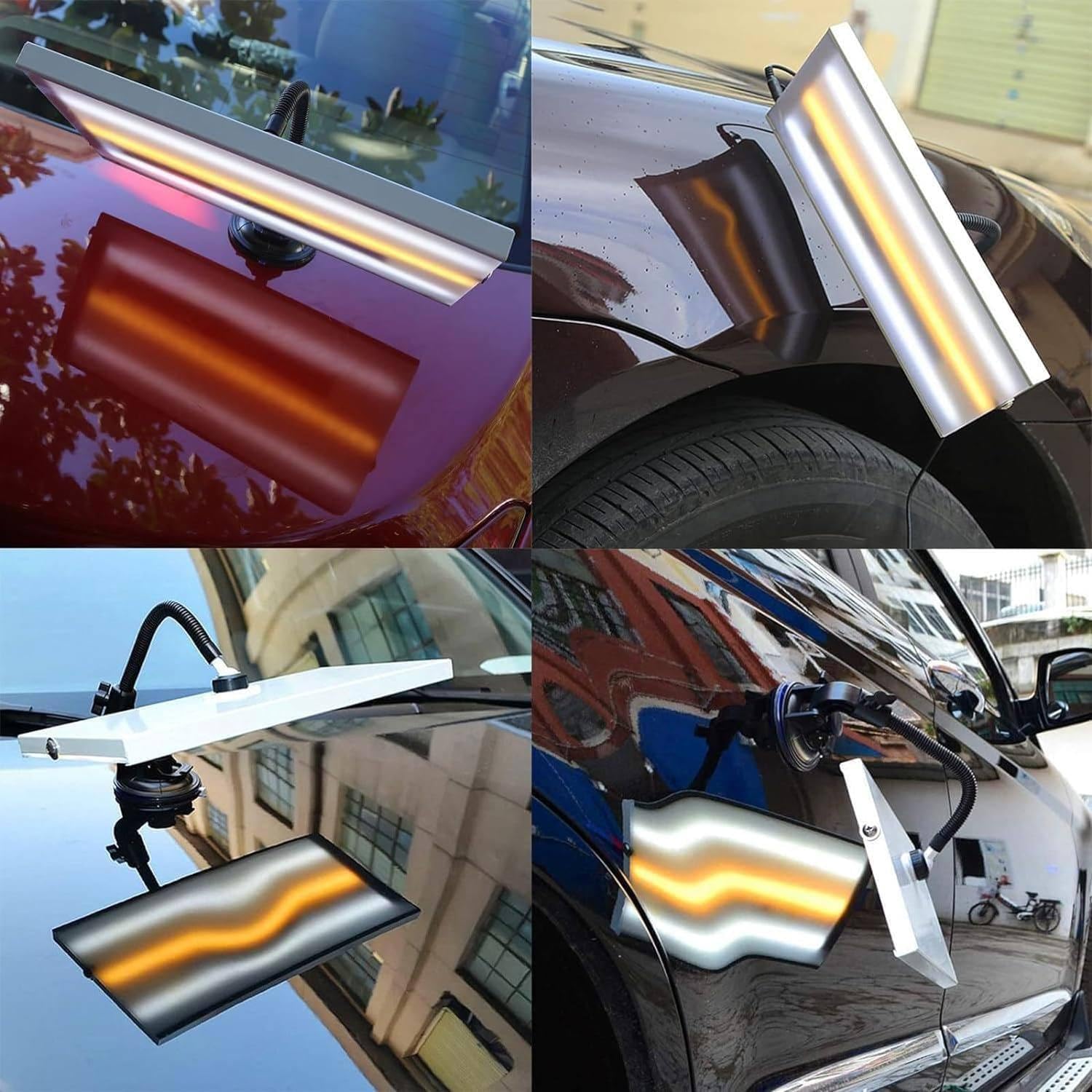 Amazon.co.jp: 車のデントリペアライトツール、12Vポータブル