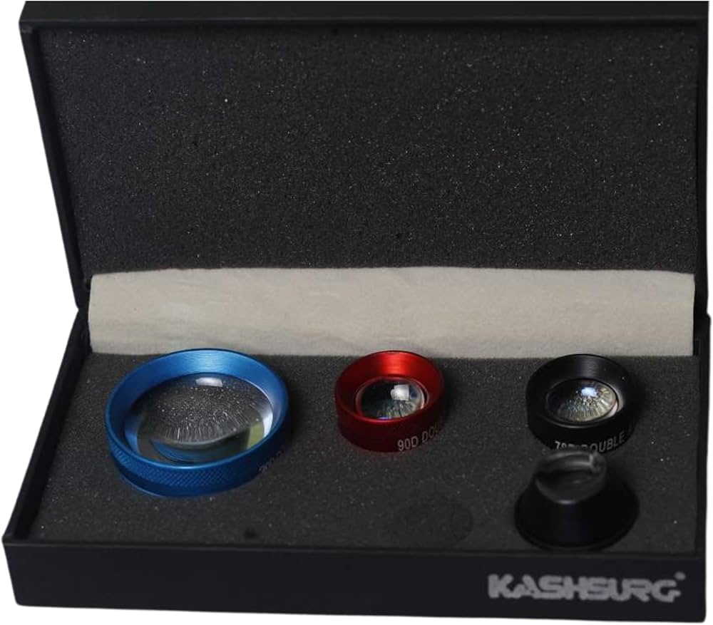 Amazon.com: KASHSURG 78D+90D+20D + 3 Mirror GONIOSCOPE ASPHERIC