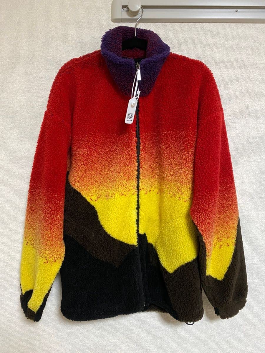 Amazon.co.jp: blue sky inn バイカラー フリースジャケット あい