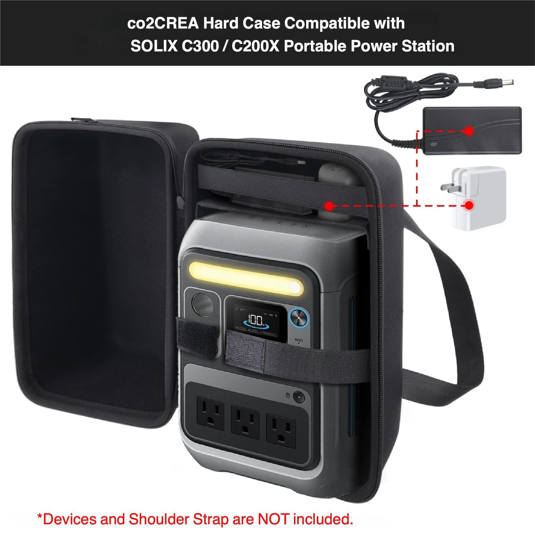 Amazon.co.jp: Anker Solix C300 Portable Power Station ポータブル