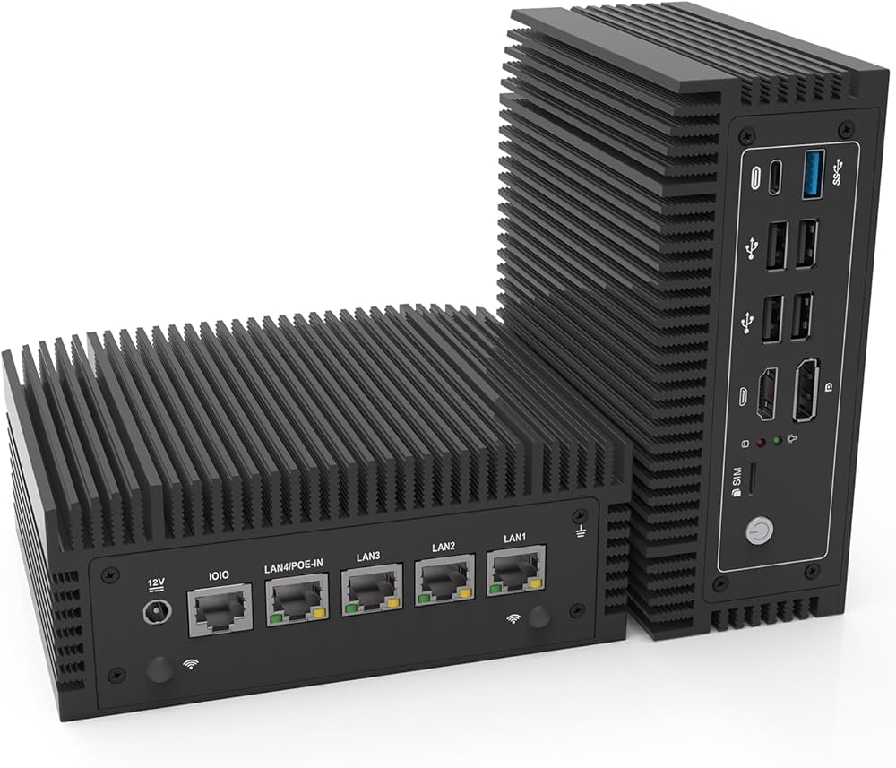 Amazon.co.jp: ファンレス N100 インダストリアルミニPC マイクロ