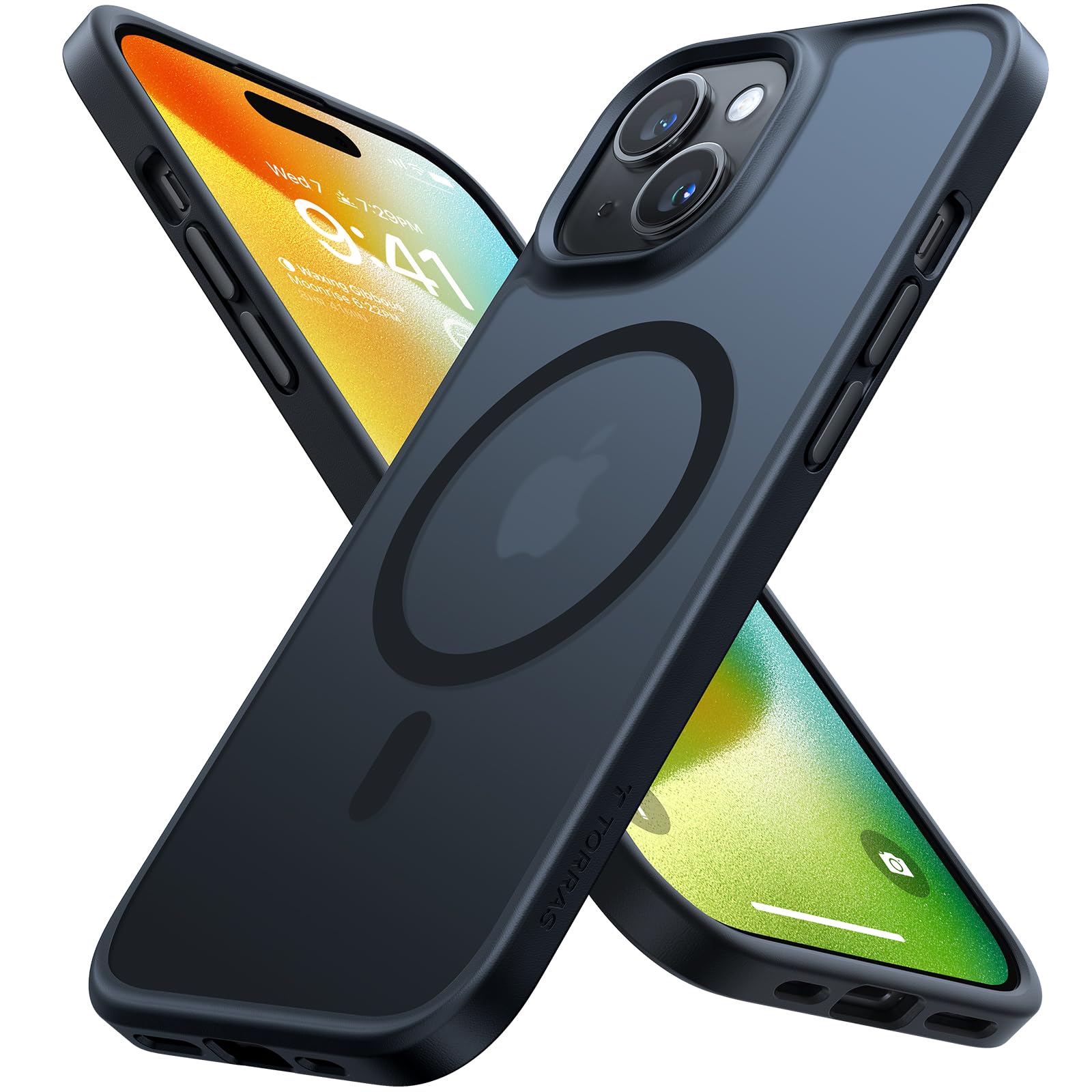 Amazon | TORRAS iPhone 14/13 用 ケース【米軍進化耐久性・高精密