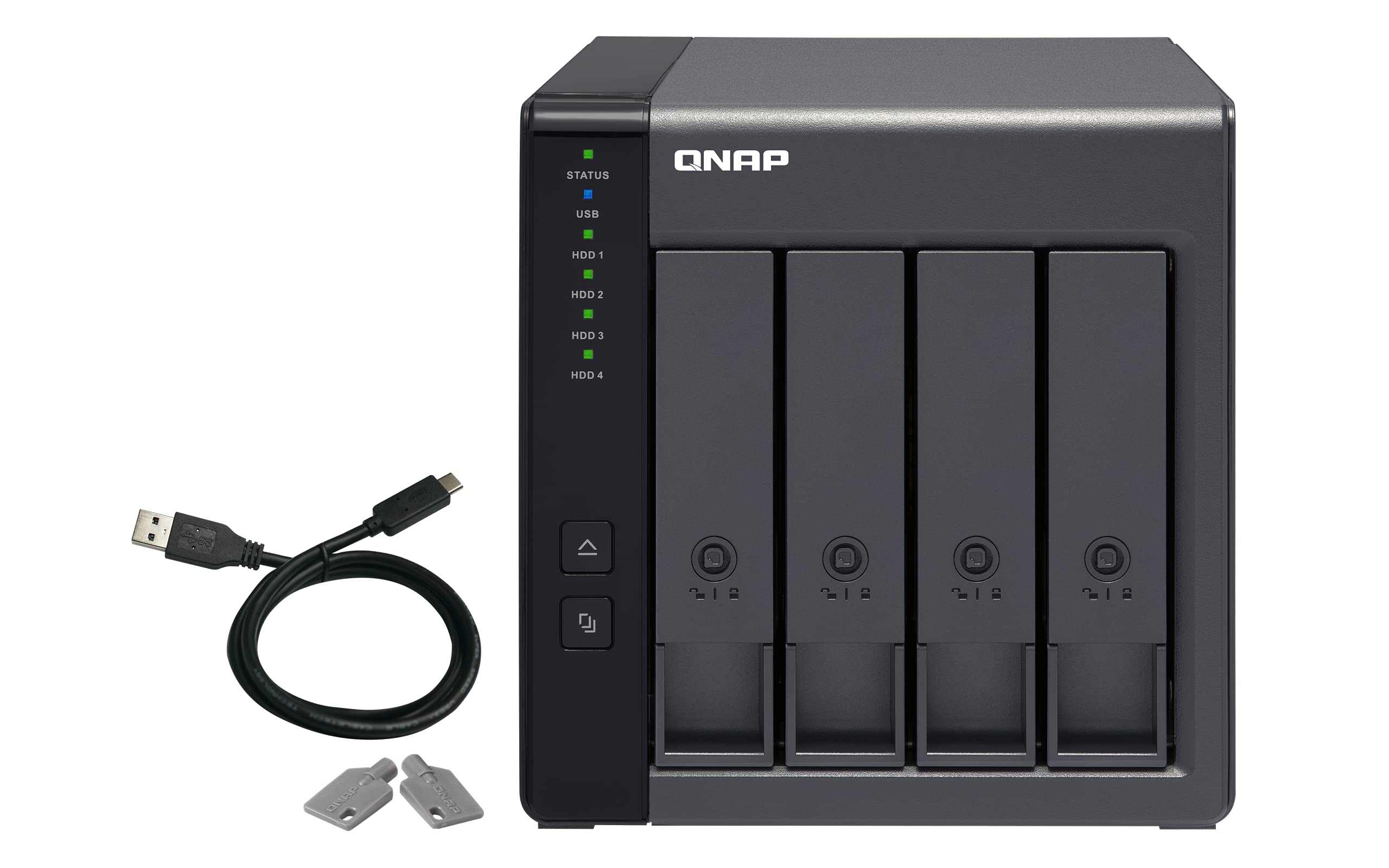 Amazon.com: QNAP TR-004 4 Bay USB Type-C Direct Attached Storage