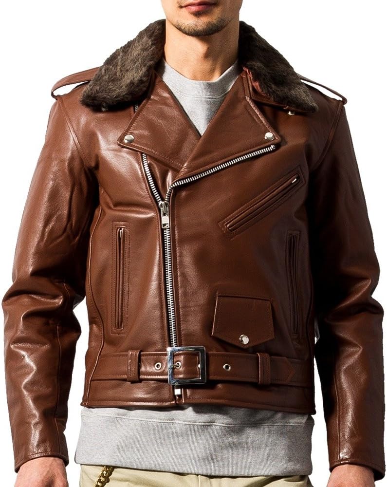 Amazon | [Liugoo Leathers] (ホーンワークス) Horn Works ダブル