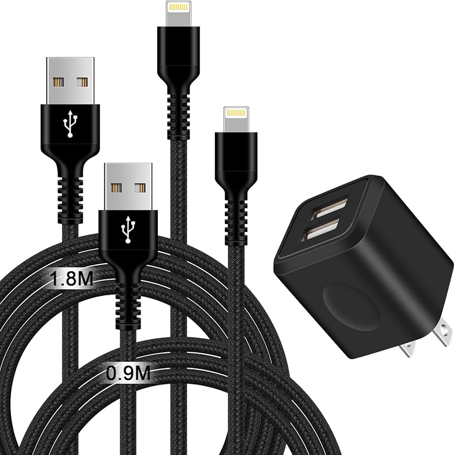 Amazon | iPhone 充電器 USB 2ポート 10W ACアダプター 【PSE認証済