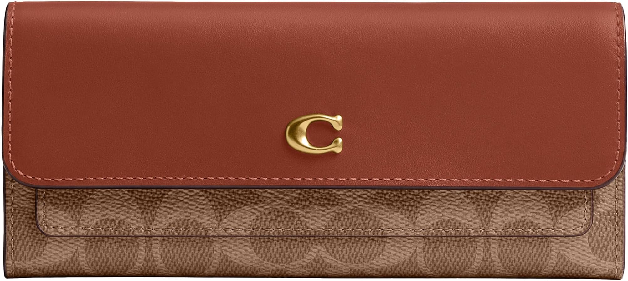 Amazon.com: COACH Essential Long Wallet in Signature Canvas, B4