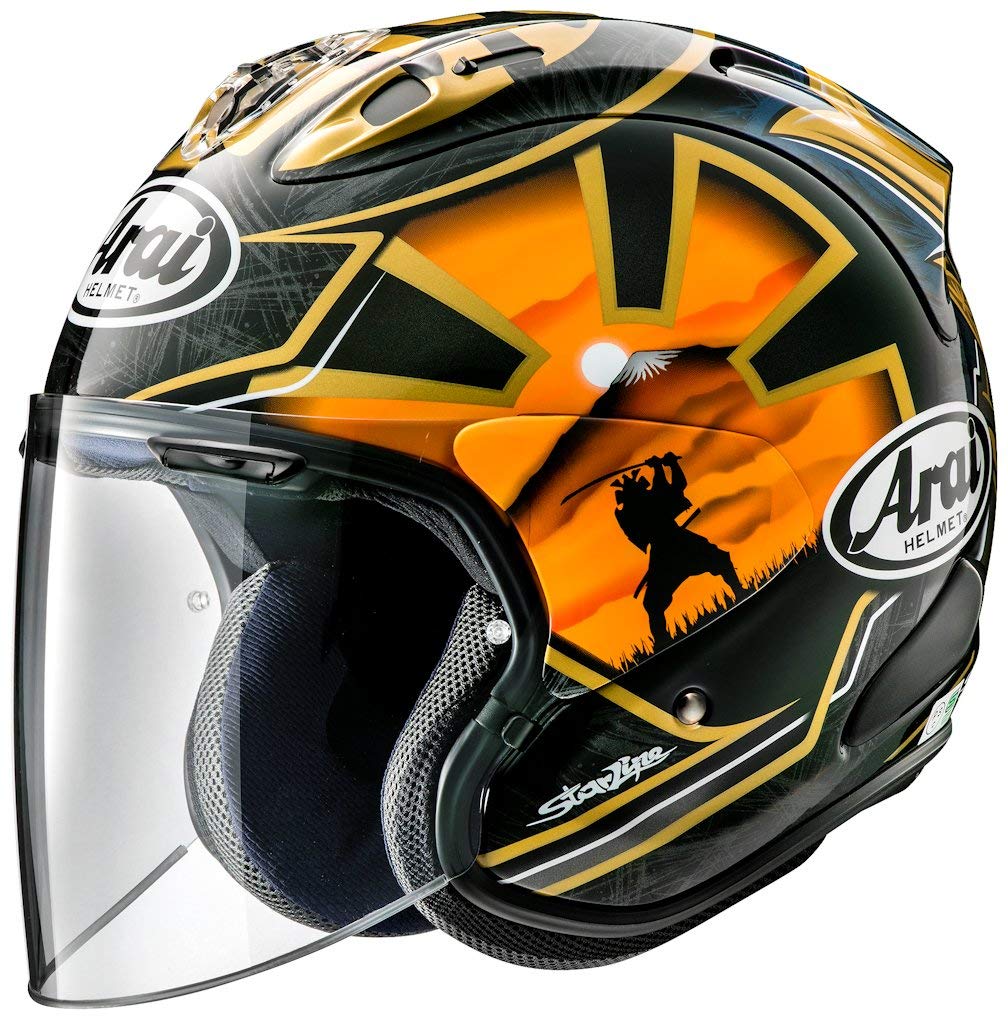 Amazon | アライ(Arai) バイクヘルメット ジェット VZ-RAM SAMURAI 57