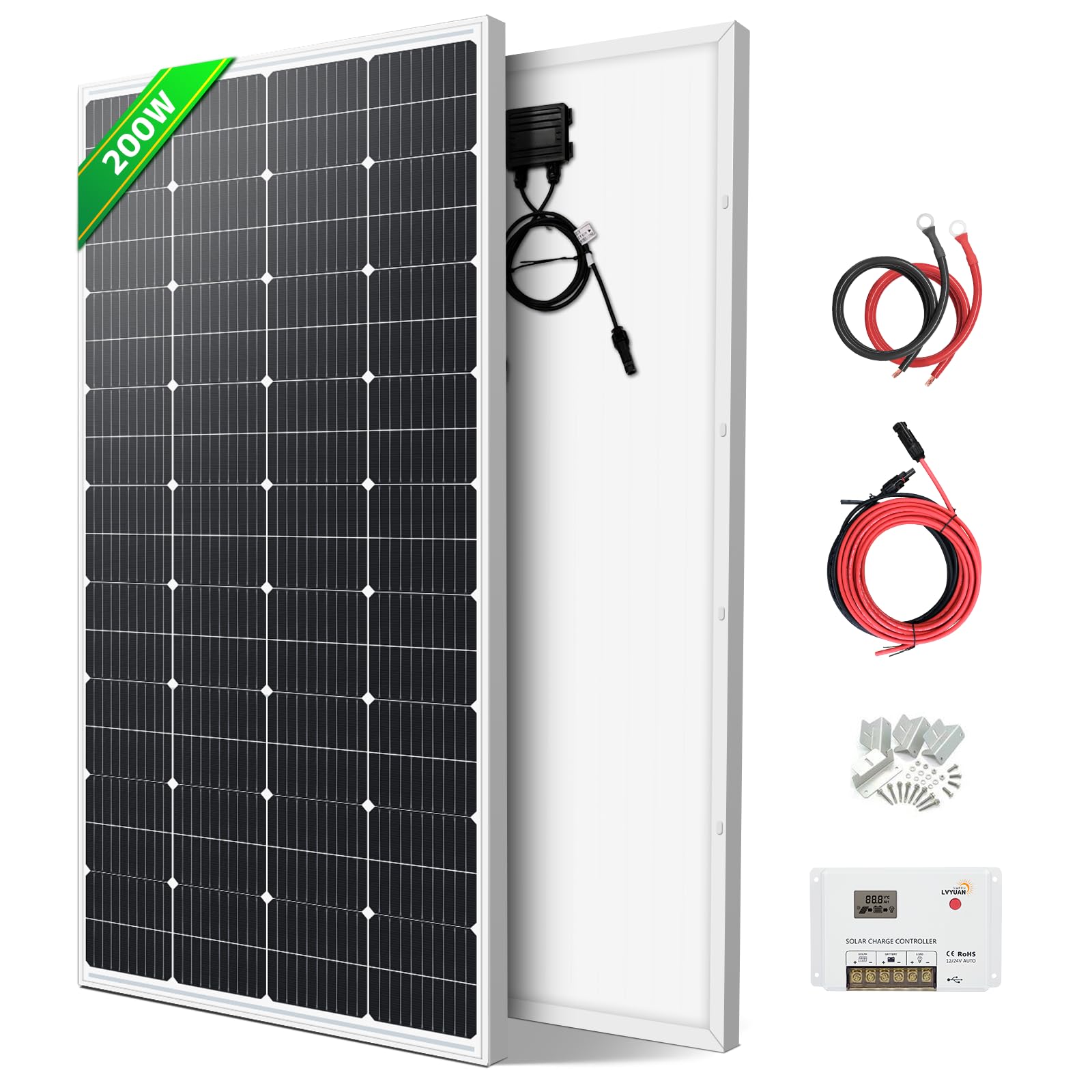 Amazon | LVYUAN(リョクエン) [リン酸鉄リチウム電池 充電可能 200W