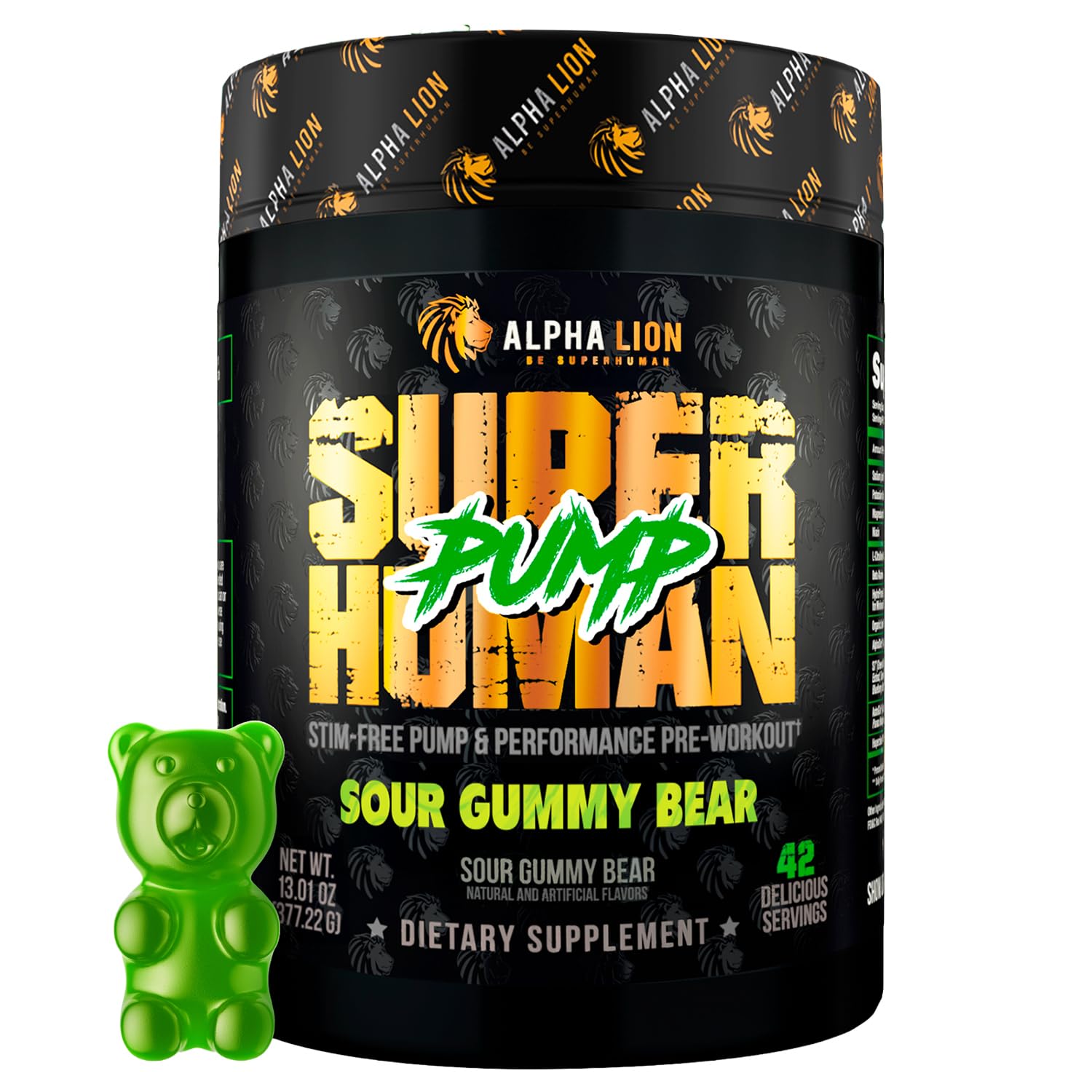 Amazon.com: ALPHA LION Superhuman Pump Pre Workout Powder