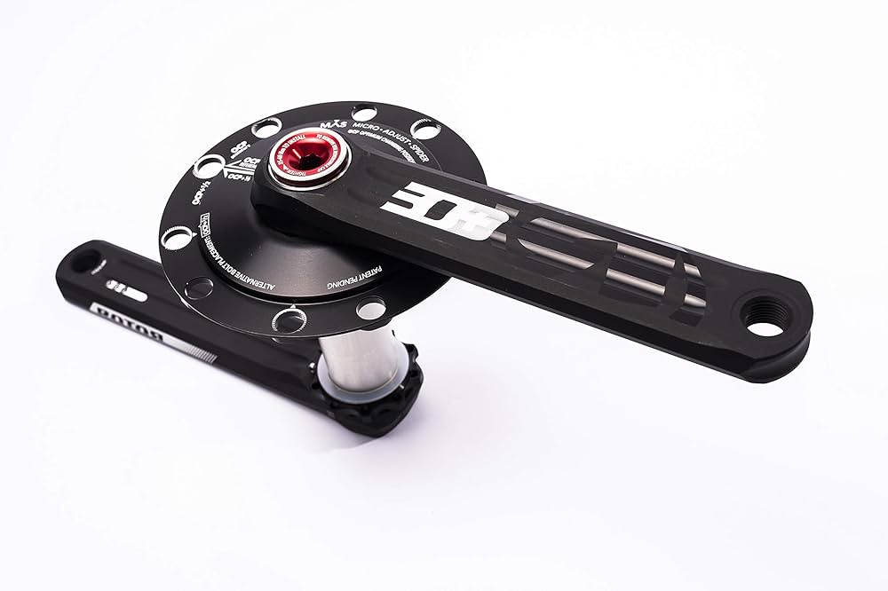 Amazon | ローター 3D+ クランクアーム 172.5 ブラック 130 BCD