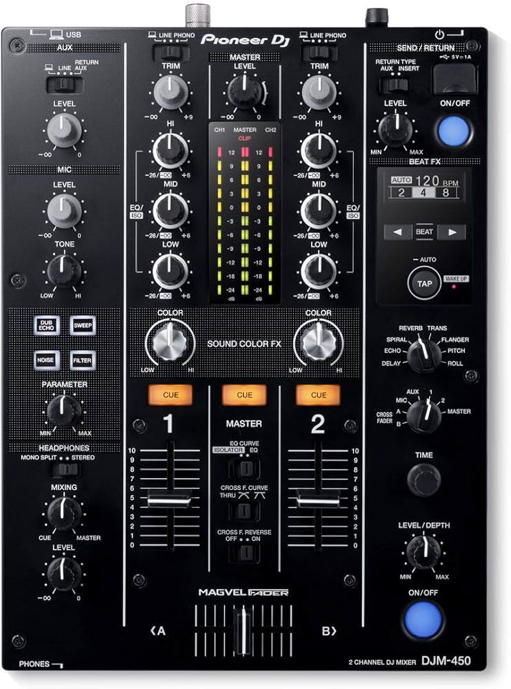 Mixer Pioneer DJM 450 / Rekordbox Dj : Amazon.com.br: Instrumentos