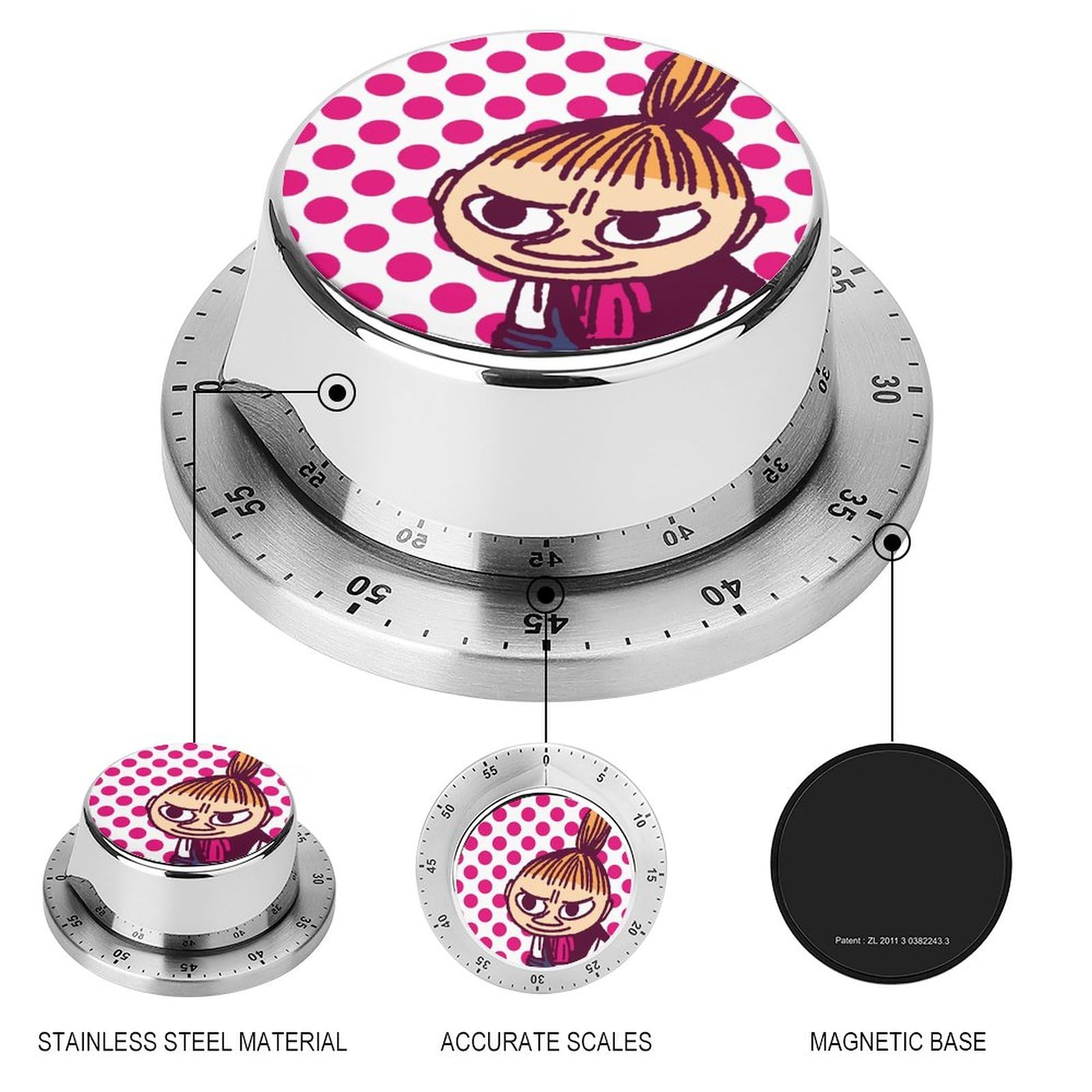 Amazon｜ムーミン リトルミイ キッチン タイマー マグネット