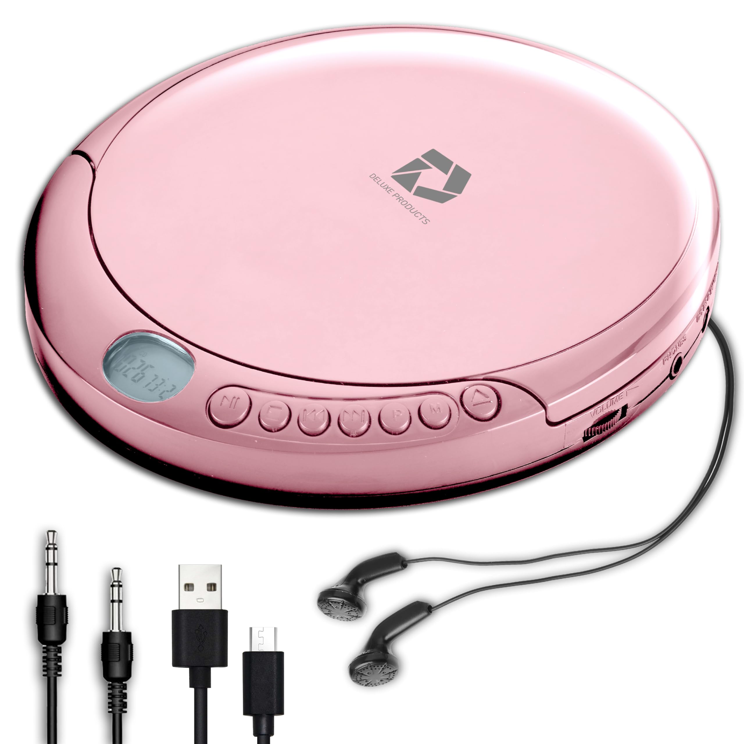 Amazon.com: Deluxe Products CD Player Portable with 60 Second Anti