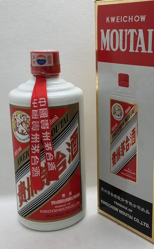 Amazon.co.jp: 貴州茅台酒 きしゅうまおたいしゅ 43度 500ml 正規代理