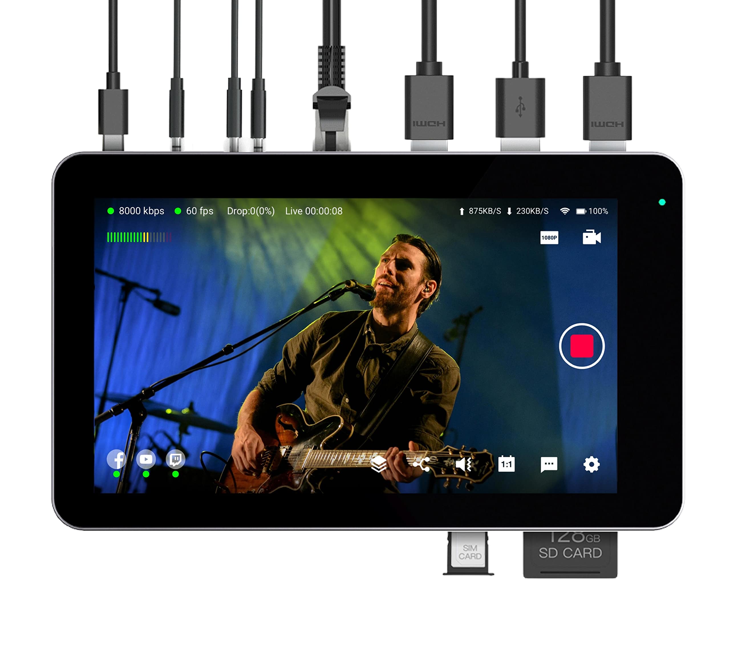 Amazon.co.jp: YoloLiv YoloBox Mini モバイルライブストリーミング