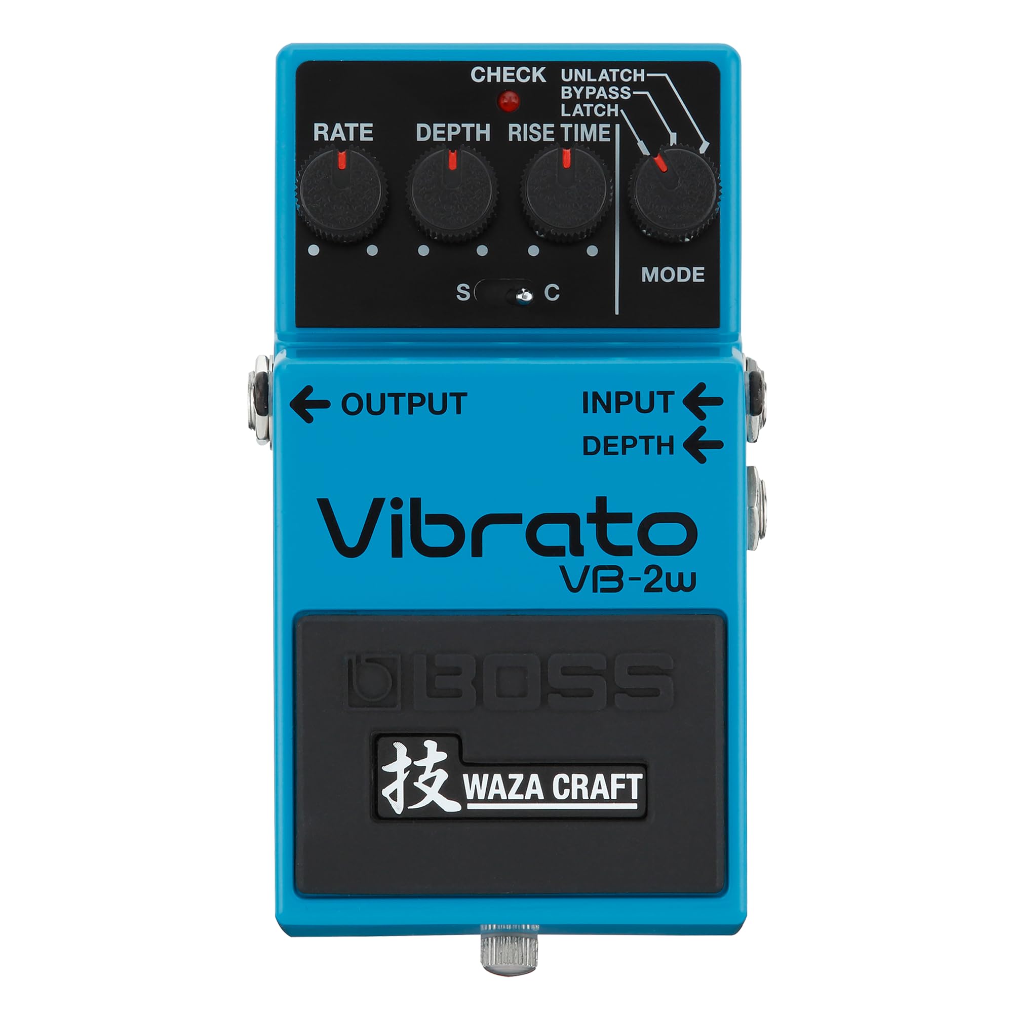 BOSS VB-2W Vibrato | Premium Waza Craft Guitar Effect Pedal with