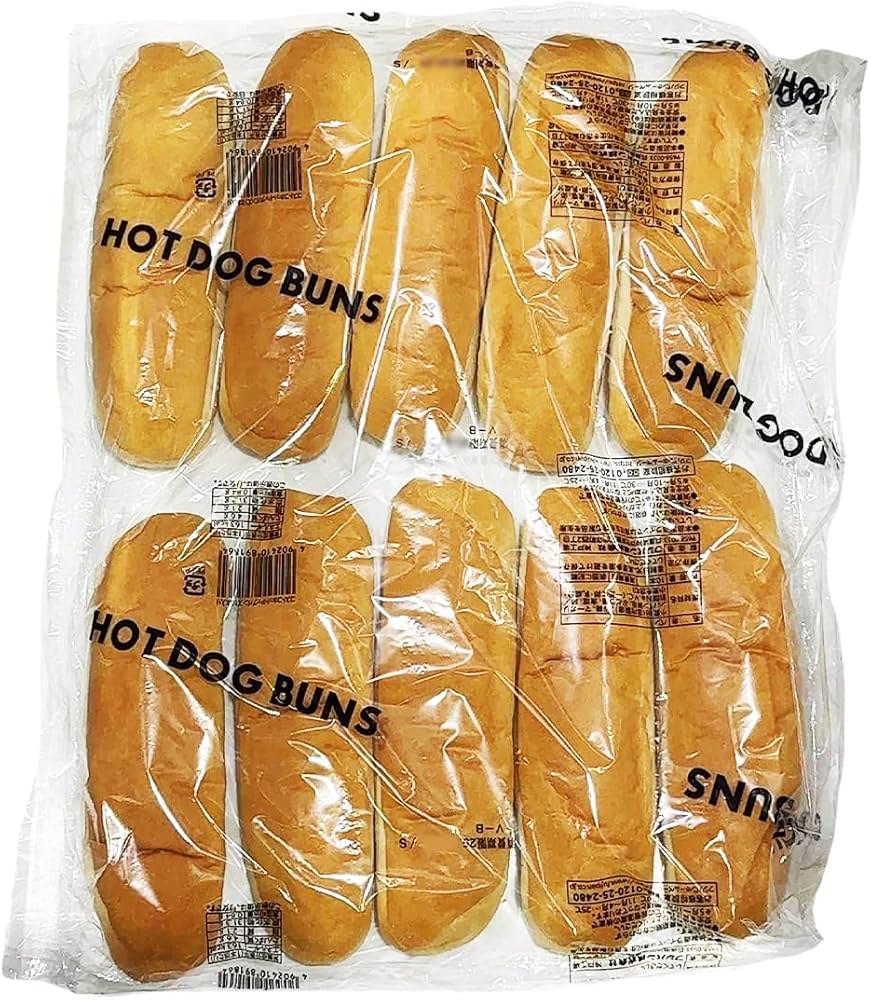 Amazon.co.jp: フジパン ホットドッグバンズ 10本入り【Costco