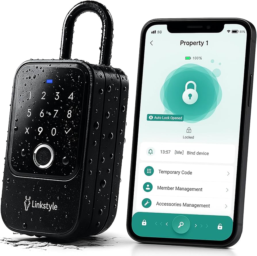 Amazon.com: Matrix II Smart Key Lock Box by LINKSTYLE — Bluetooth