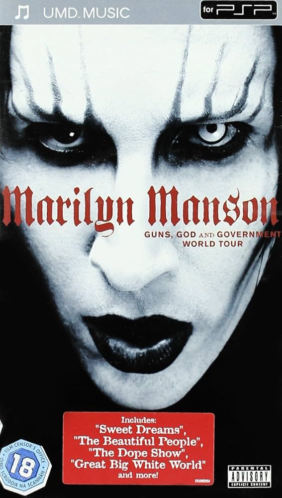 Amazon.com: Marilyn Manson - Guns, Gods & Government [UMD Mini for
