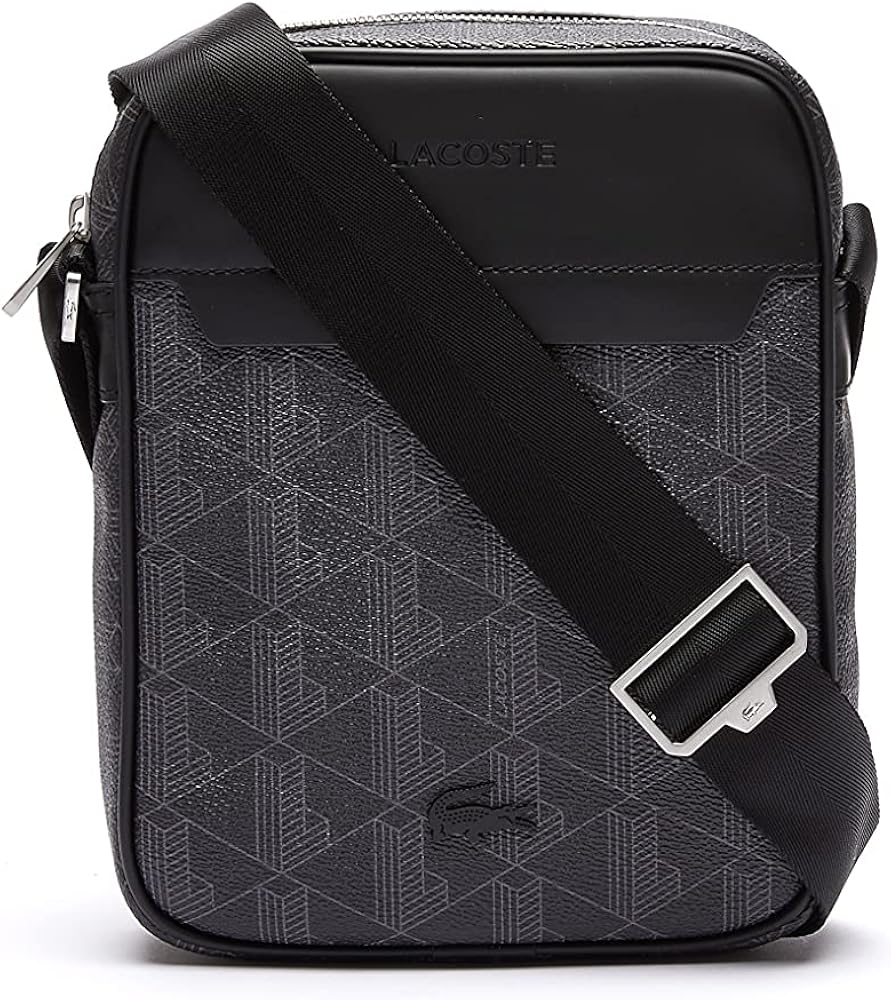 Amazon | [ラコステ] ザ ブレンド モノグラムバーティカルショルダー