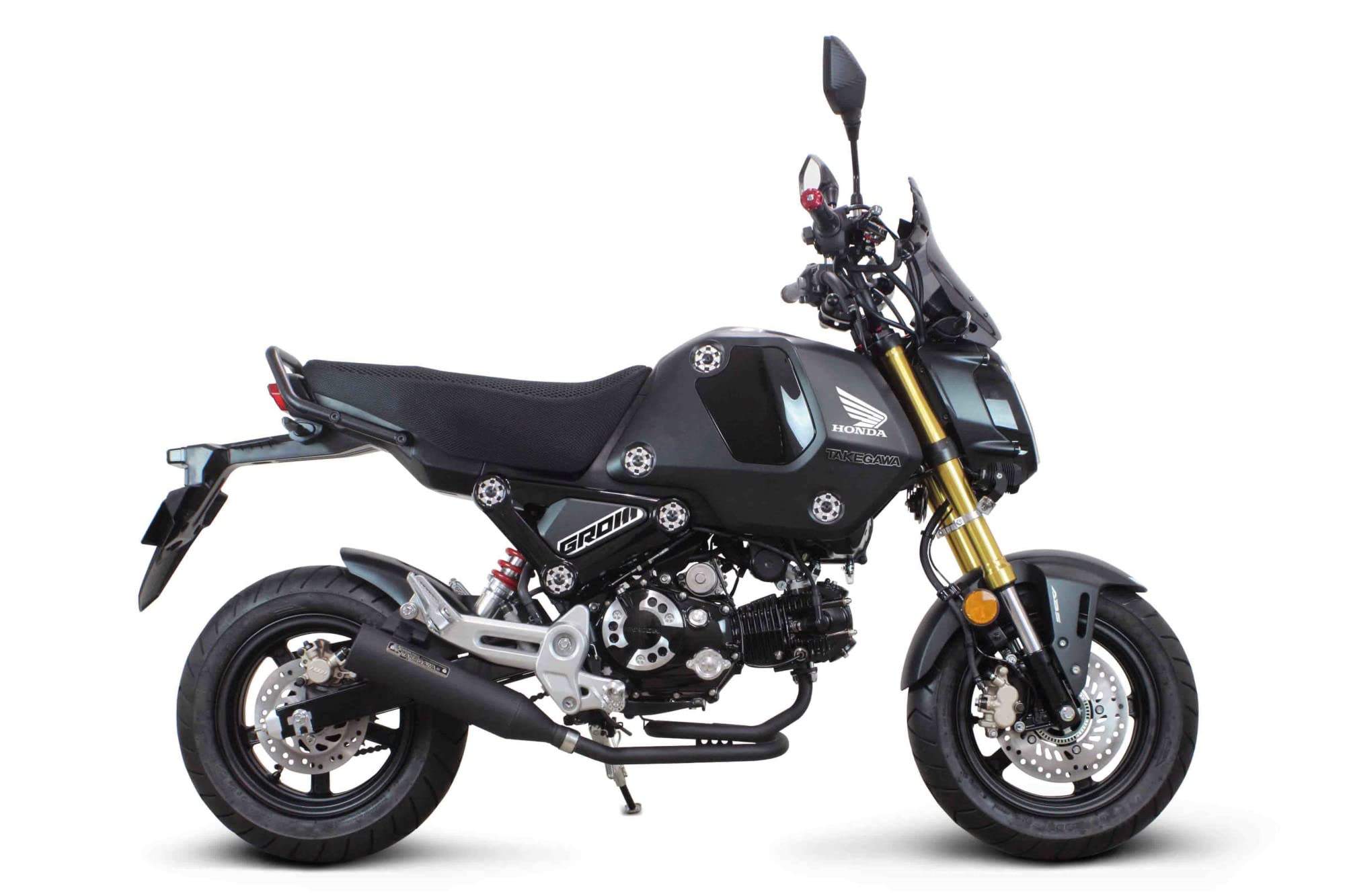 Amazon | スペシャルパーツ武川(TAKEGAWA) トルネードマフラー GROM