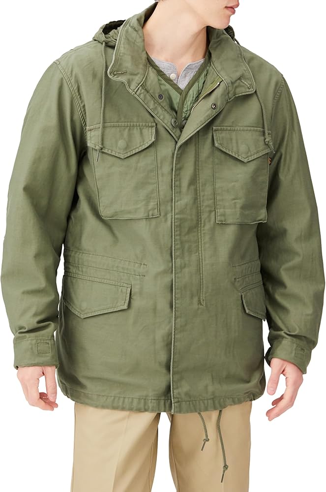 Amazon.co.jp: M-65フィールドジャケット ライナー付き TA1678-019-02