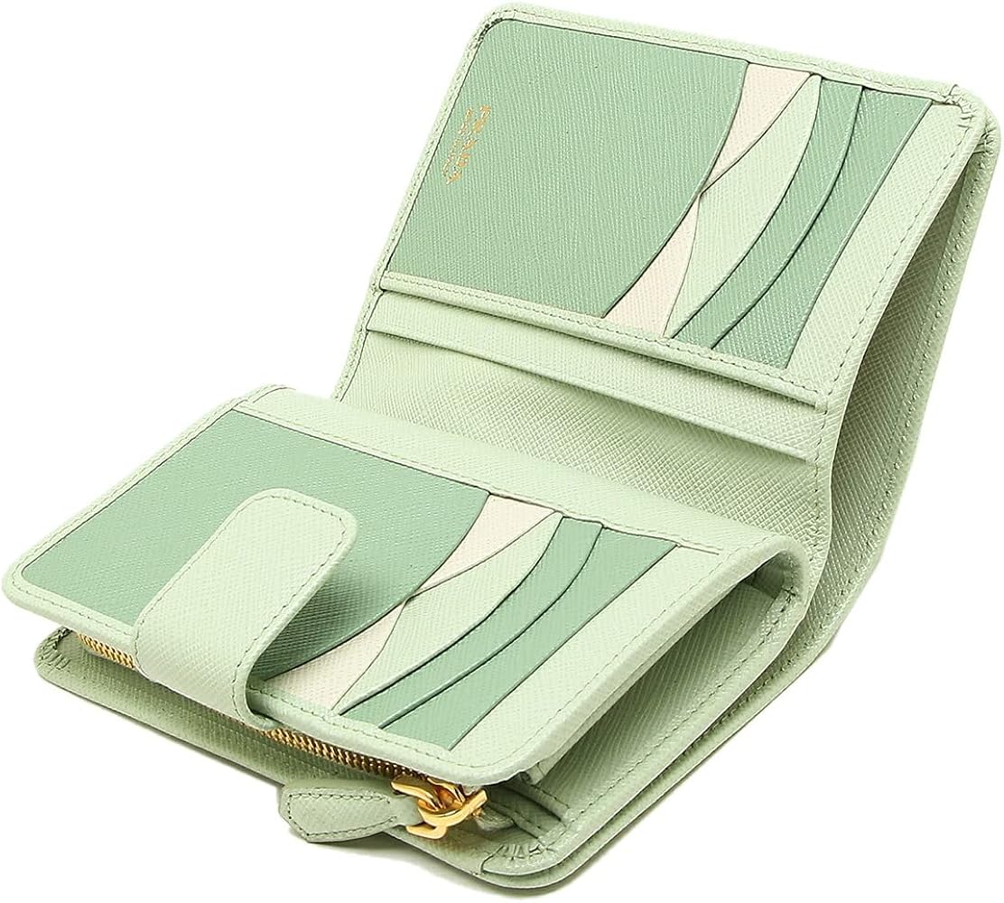 Amazon | [Prada] [プラダ] 二つ折り財布 サフィアーノ マルチカラー