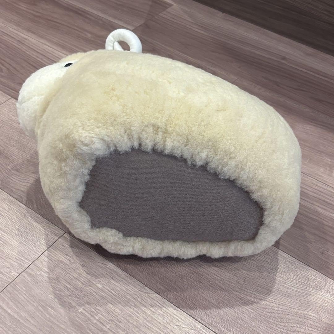 Amazon.co.jp: じぶんまくら ムートン ひつじ 抱き枕 アイボリー