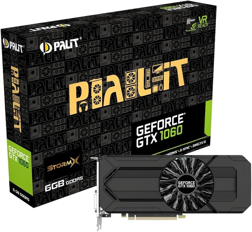 Amazon | Palit NVIDIA GeForce GTX1060 6GB StormX(Dual-Link DVI-D×1