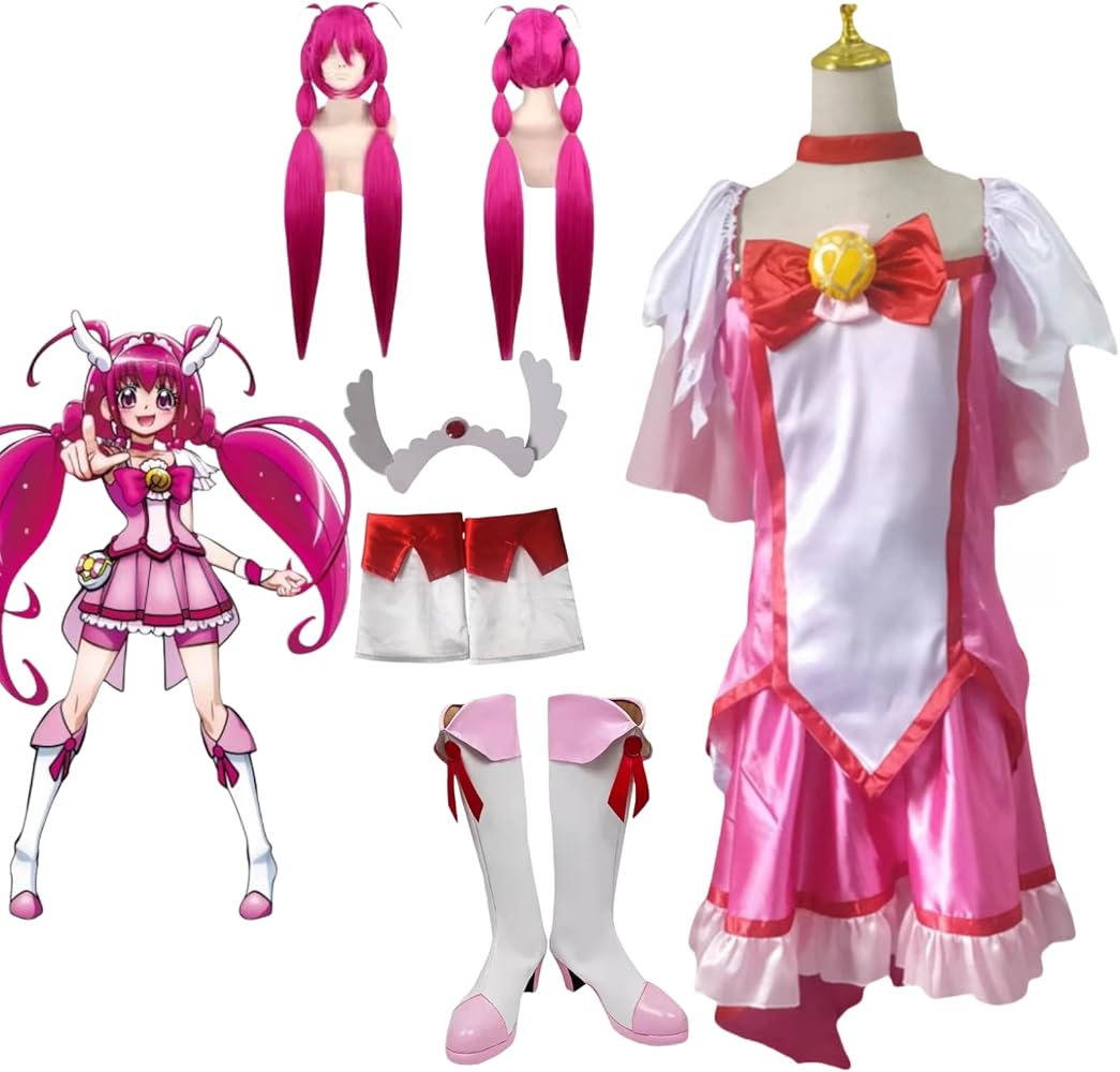 Amazon.co.jp: 【AGOS】「ウィッグ 、靴追加可 」スマイルプリキュア