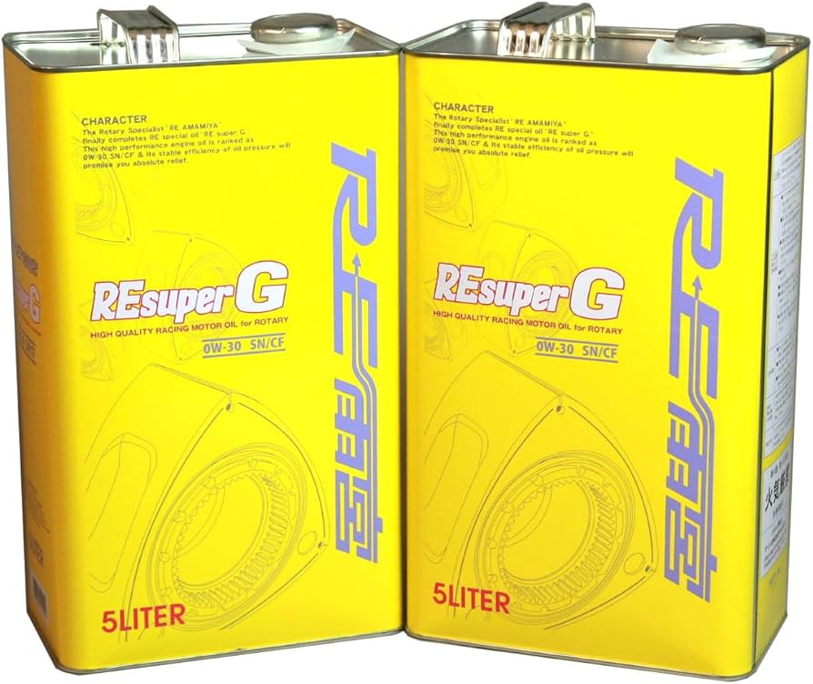 Amazon | RE雨宮 REスーパーG エンジンオイル 0W-30 SN/CF 5L 2缶