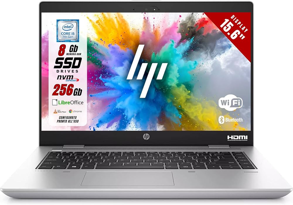 HP ProBook 650 G4 - Intel i5-7200U Dual Core 2.50 GHz - Display