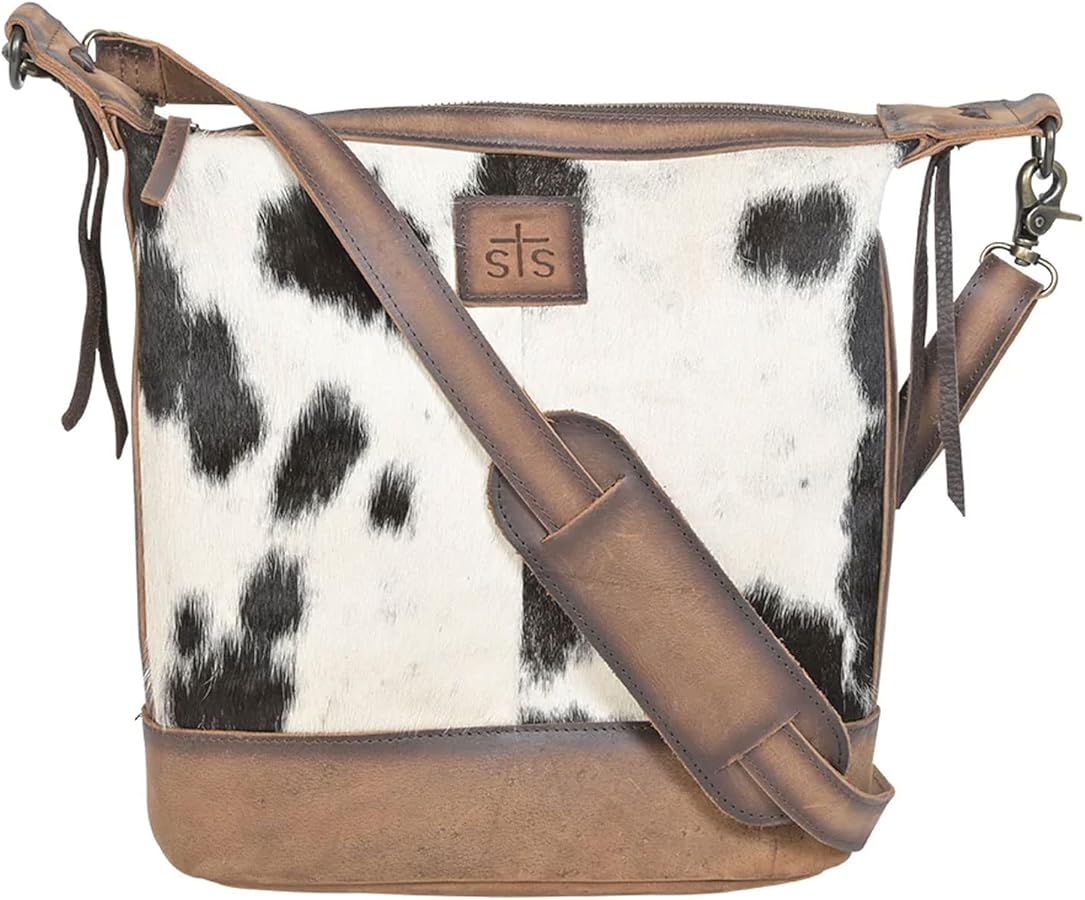 Amazon.com: STS Ranchwear Women's Cowhide Mail Bag | Durable
