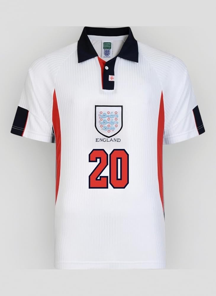 記念刺繍入り】イングランド代表1998ワールドカップ 20番 OWEN XL 記念