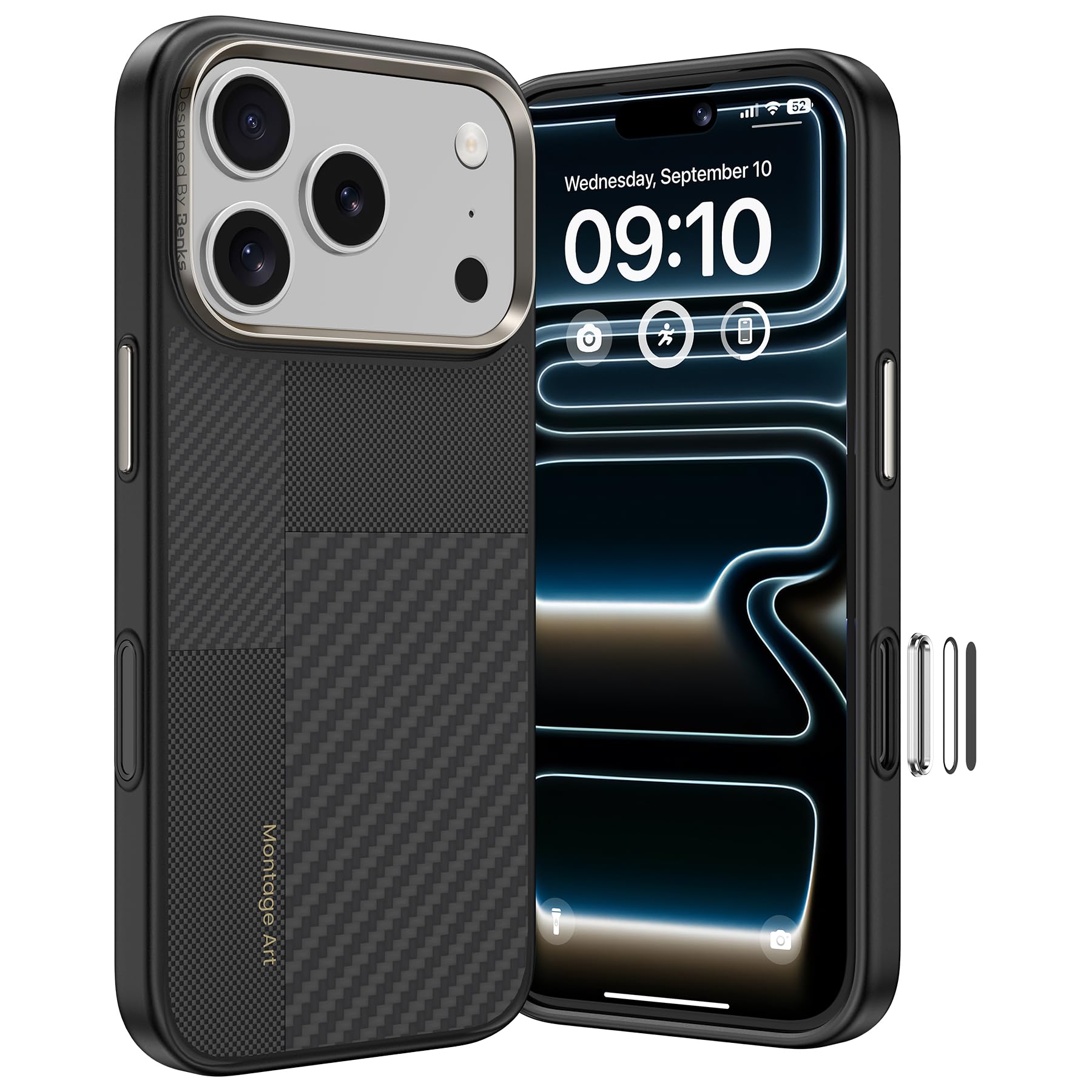 Amazon.co.jp: 【米軍MIL規格】BENKS ArmorPro iPhone 17 Pro用