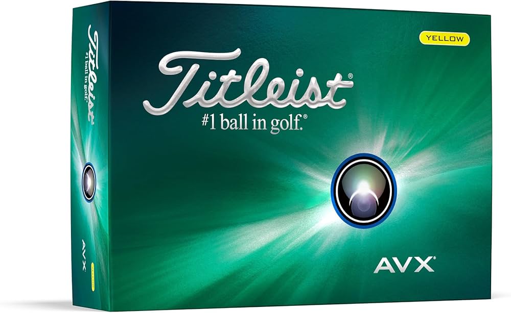 Amazon.co.jp: TITLEIST(タイトリスト) ゴルフボール 24 AVX YELLOW DZ